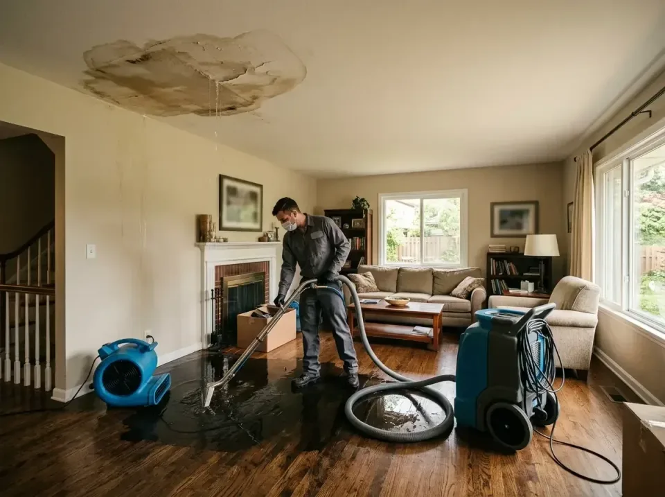 attic-pipe-burst-ceiling-drip-008 — frequently asked questions, Water Damage Restoration & Carpet Care in Kingsburg, CA